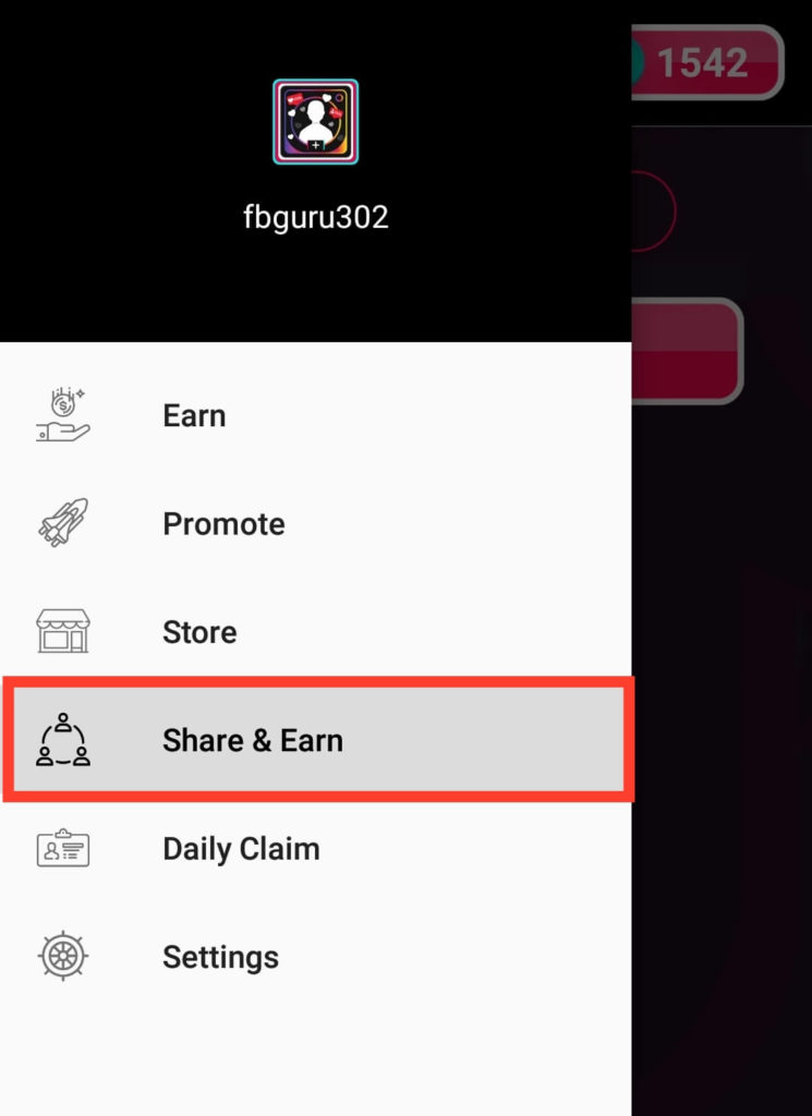 Refer and Earn in TikTools App