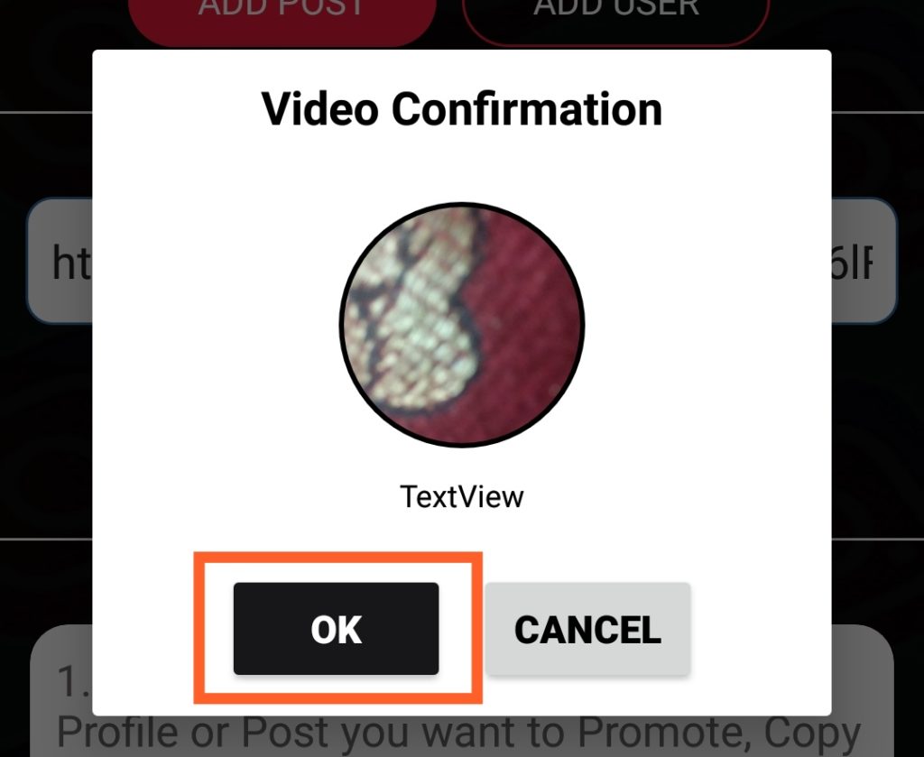 Video Confirmation