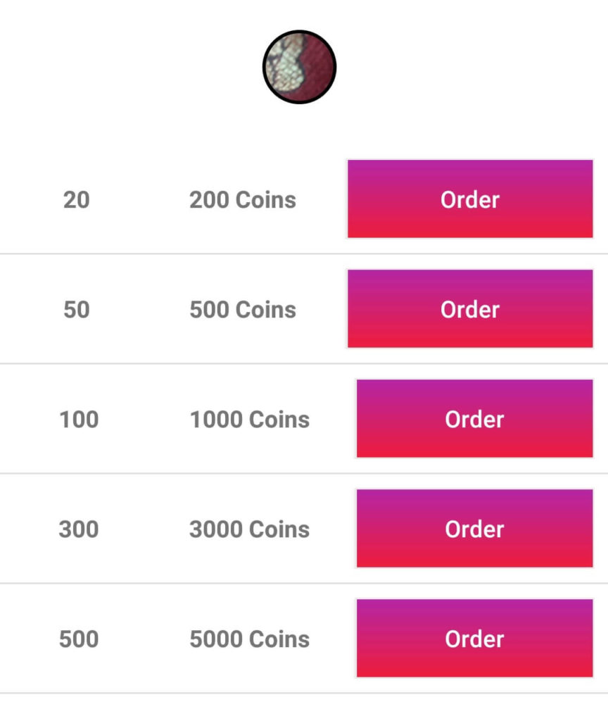 select number of likes quantity