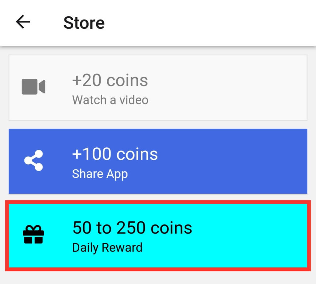 Daily Rewards