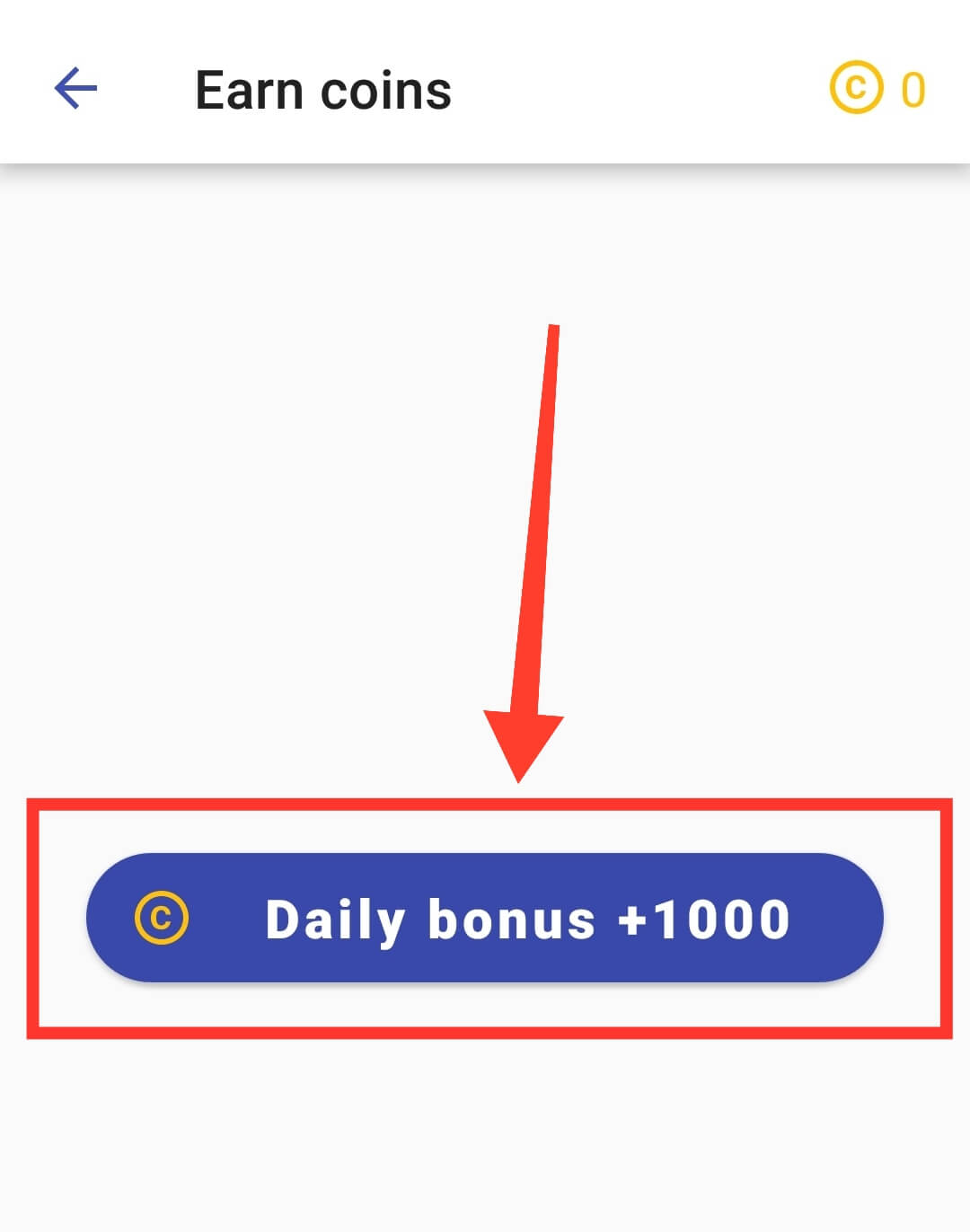 daily bonus