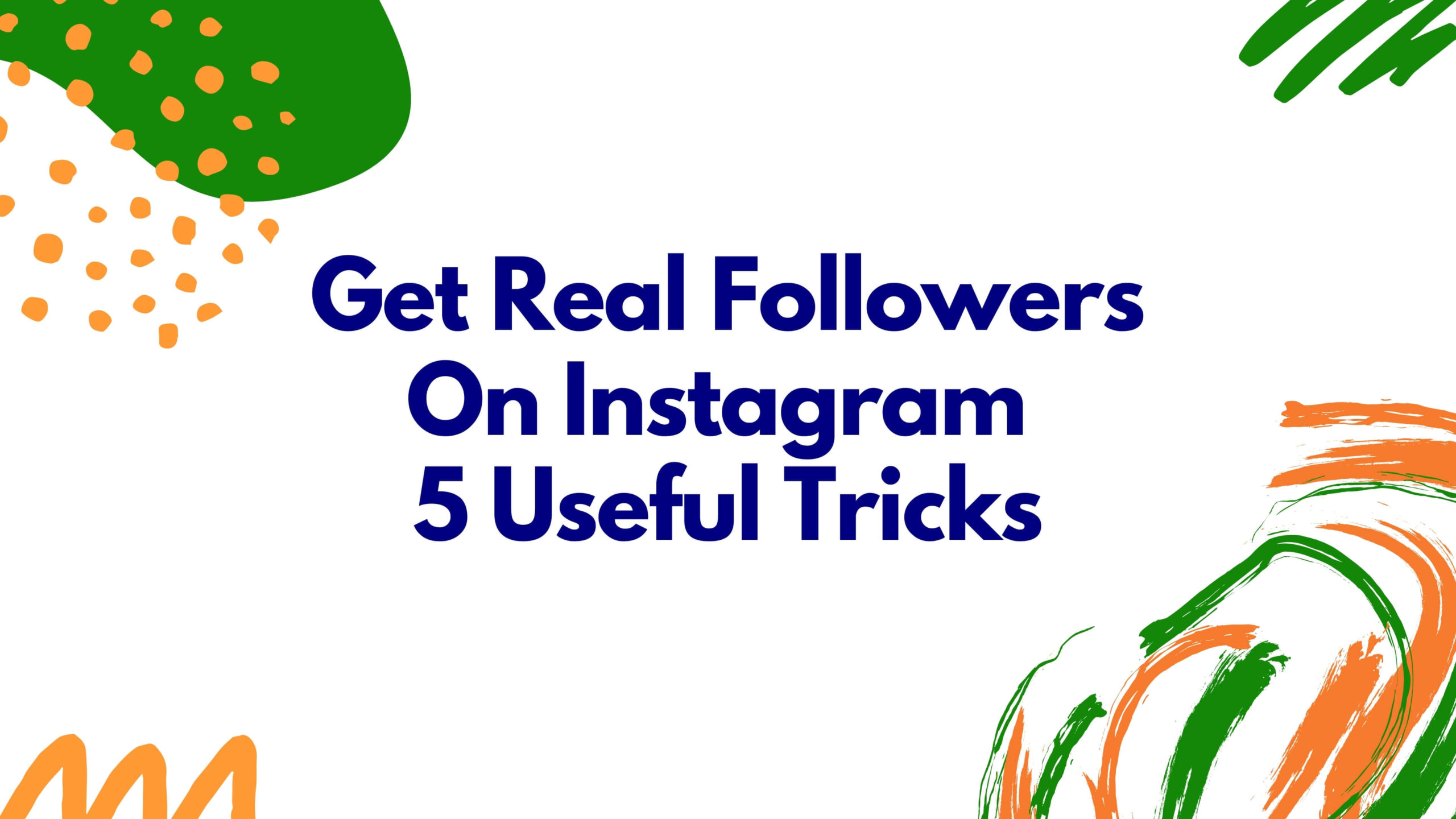 Get Real Followers On Instagram